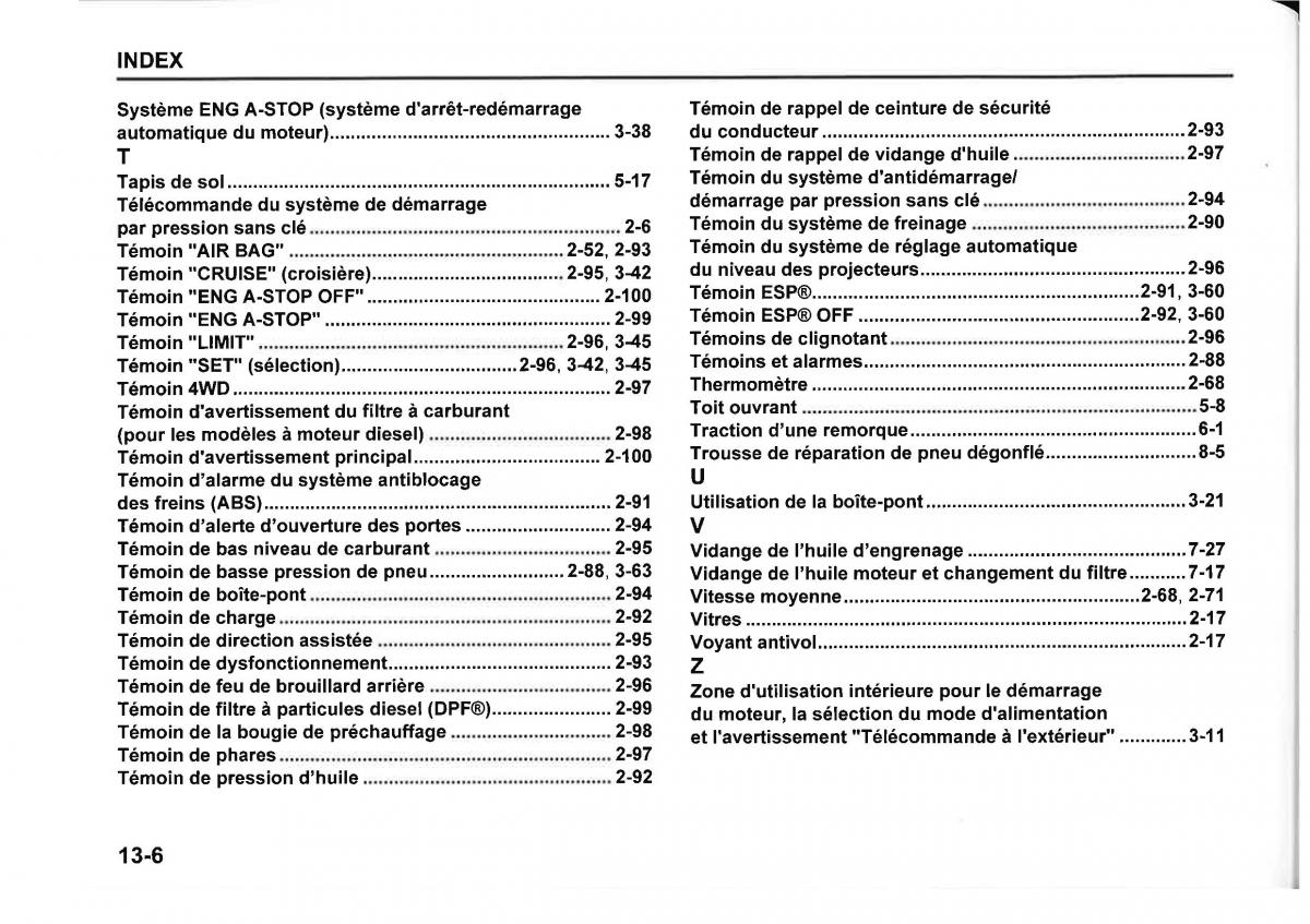 manual  Suzuki SX4 manuel du proprietaire / page 432