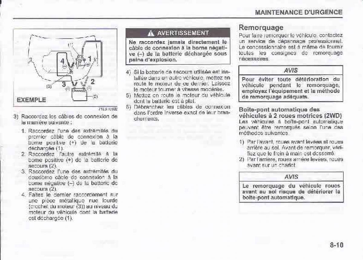 Suzuki Swift IV 4 manuel du proprietaire / page 308