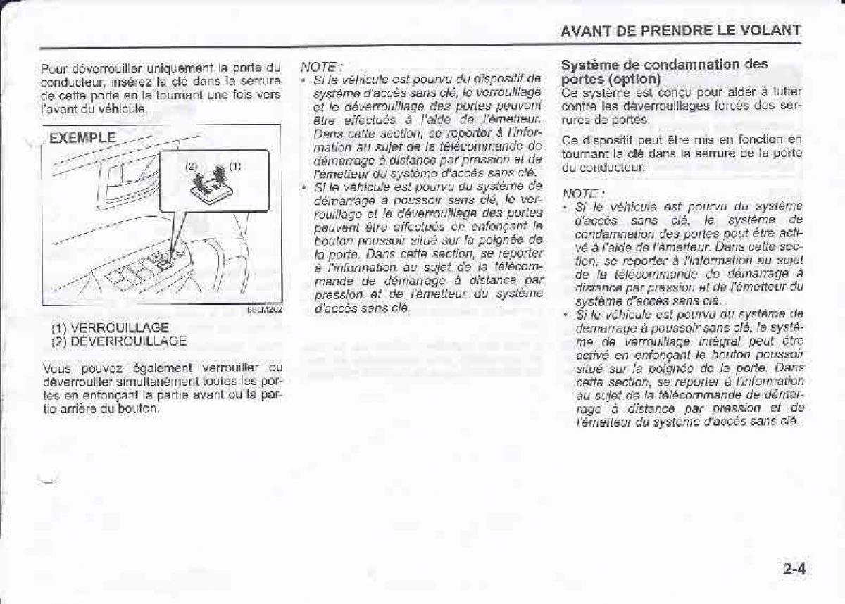 Suzuki Swift IV 4 manuel du proprietaire / page 21