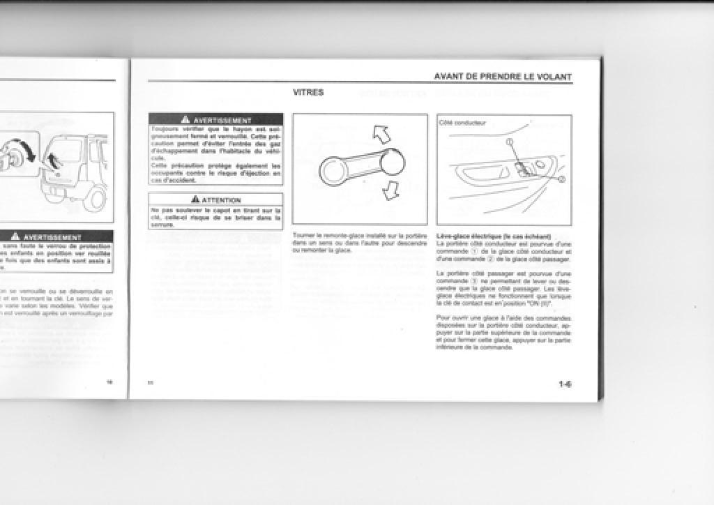Suzuki Wagon R manuel du proprietaire / page 7