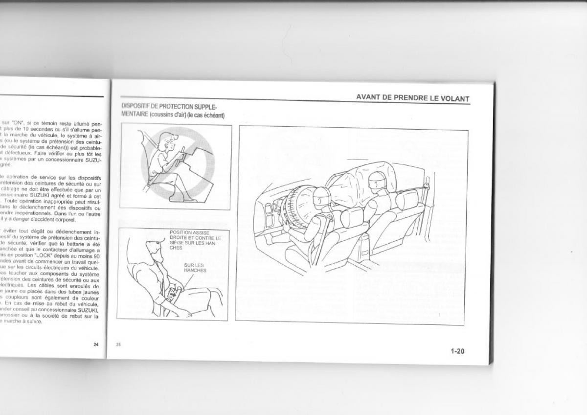 Suzuki Wagon R manuel du proprietaire / page 21