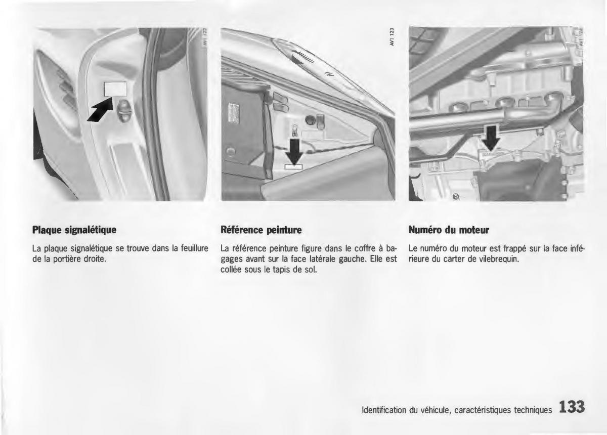 Porsche Boxster 986 manuel du proprietaire / page 135