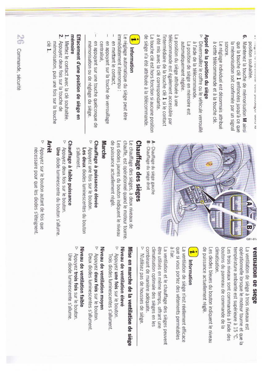 Porsche Boxster 987 FL manuel du proprietaire / page 27