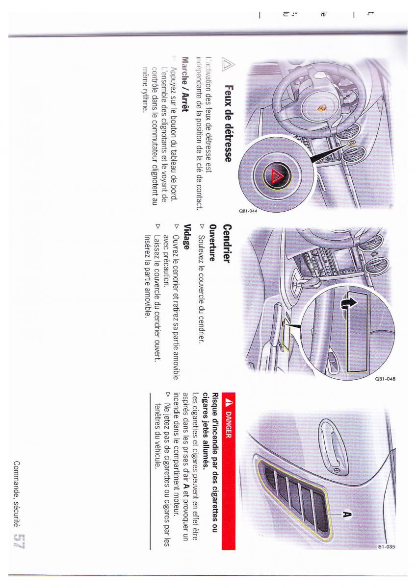 Porsche Boxster 987 FL manuel du proprietaire / page 58