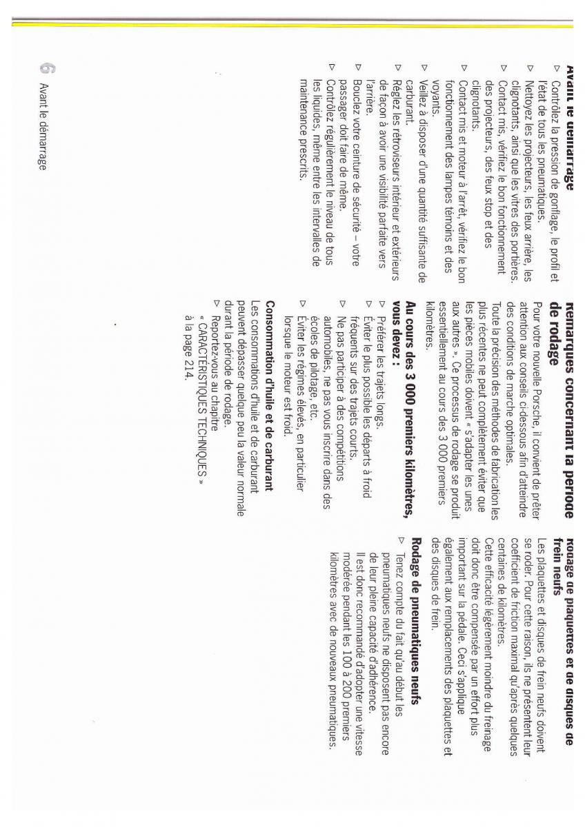 Porsche Boxster 987 FL manuel du proprietaire / page 7