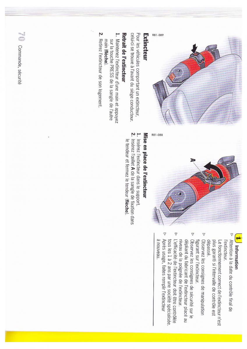 Porsche Boxster 987 FL manuel du proprietaire / page 70
