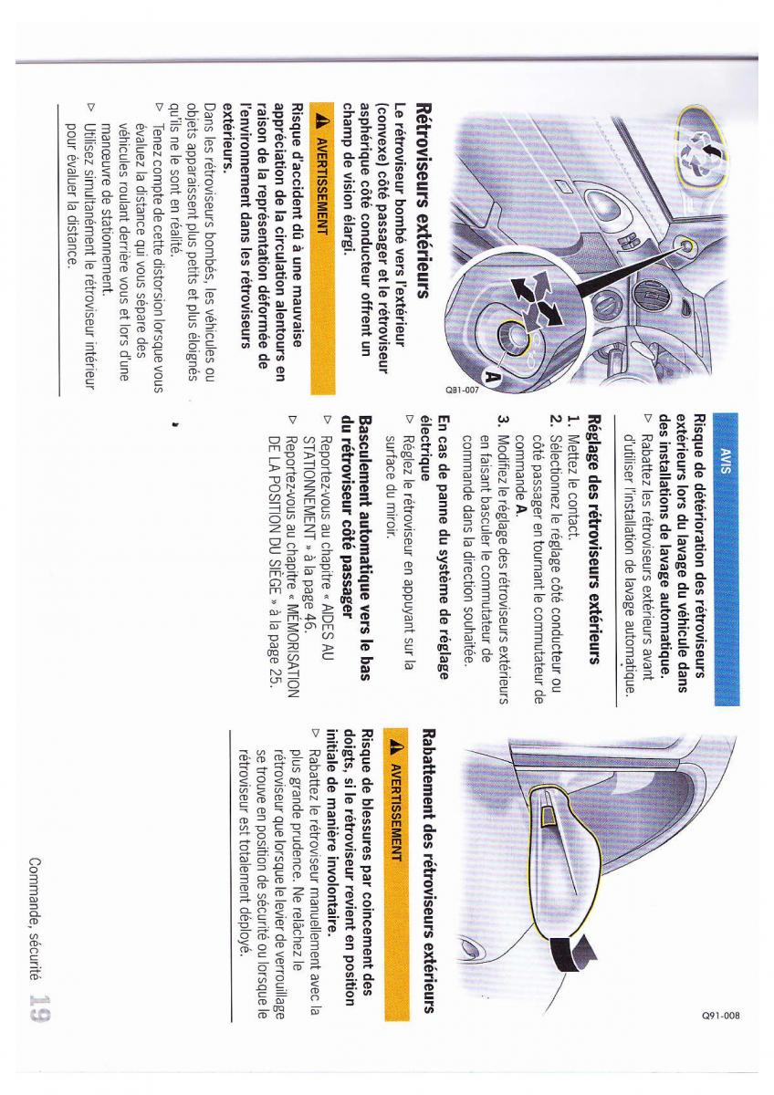 Porsche Boxster 987 FL manuel du proprietaire / page 20
