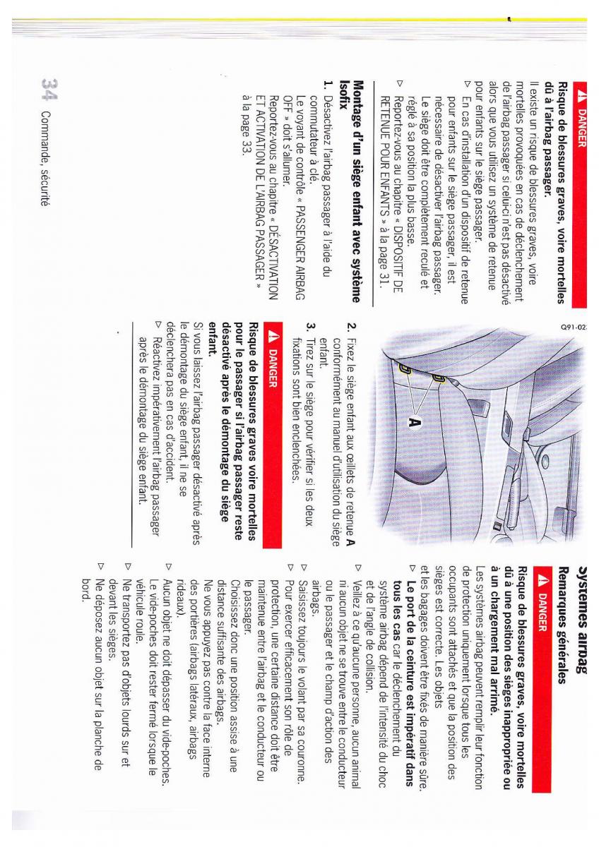 Porsche Boxster 987 FL manuel du proprietaire / page 35