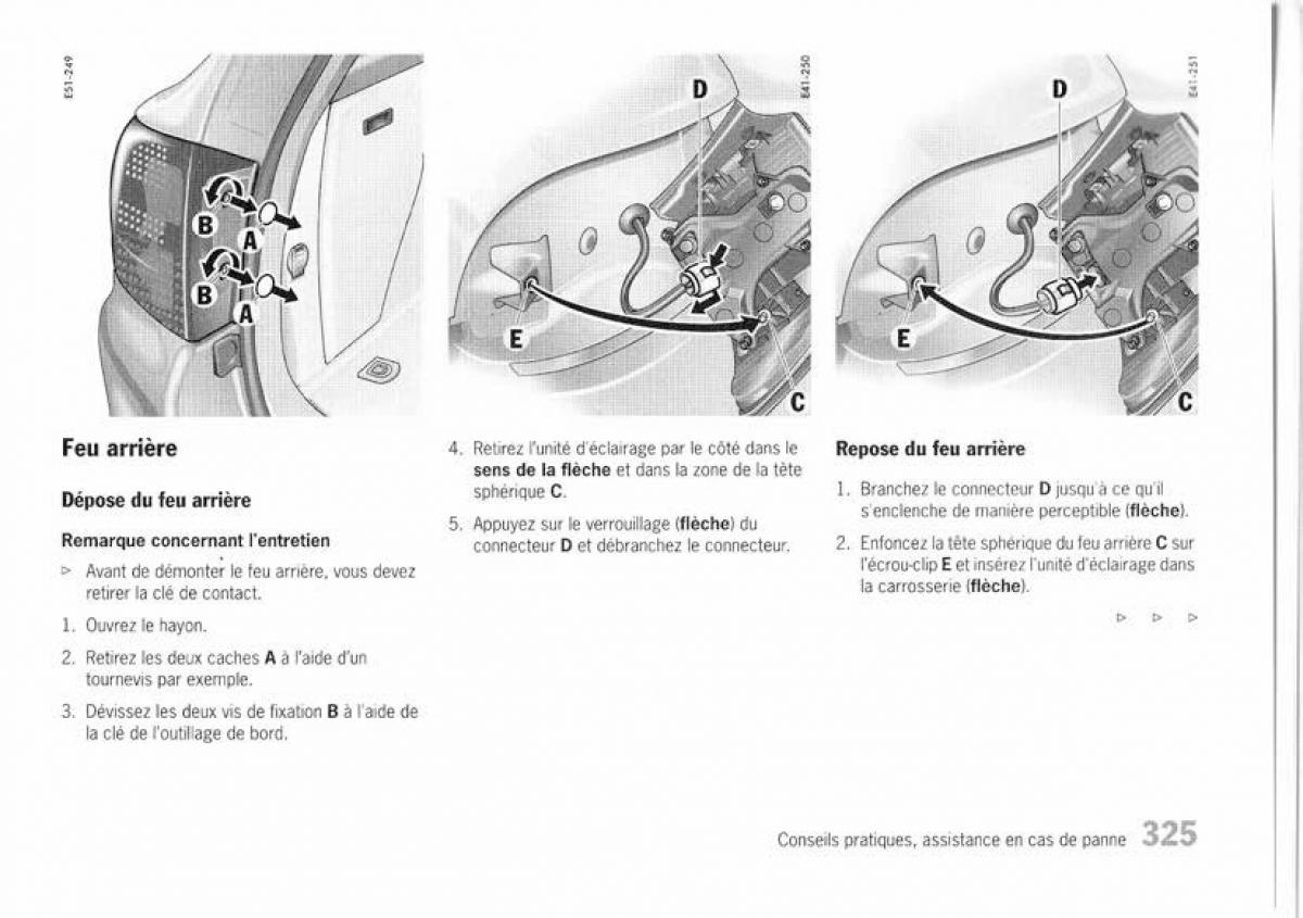 Porsche Cayenne I 1 manuel du proprietaire / page 313