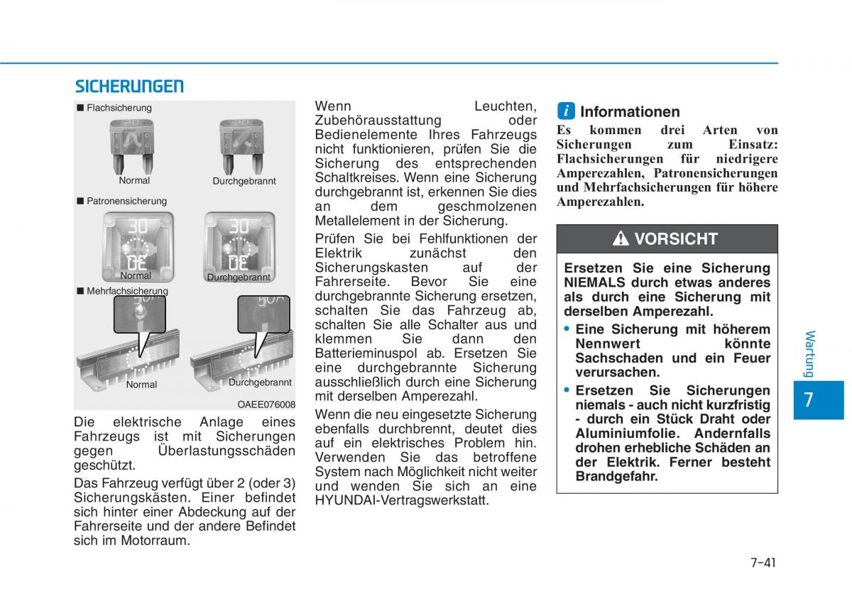 Hyundai Ioniq Electric Handbuch / page 530