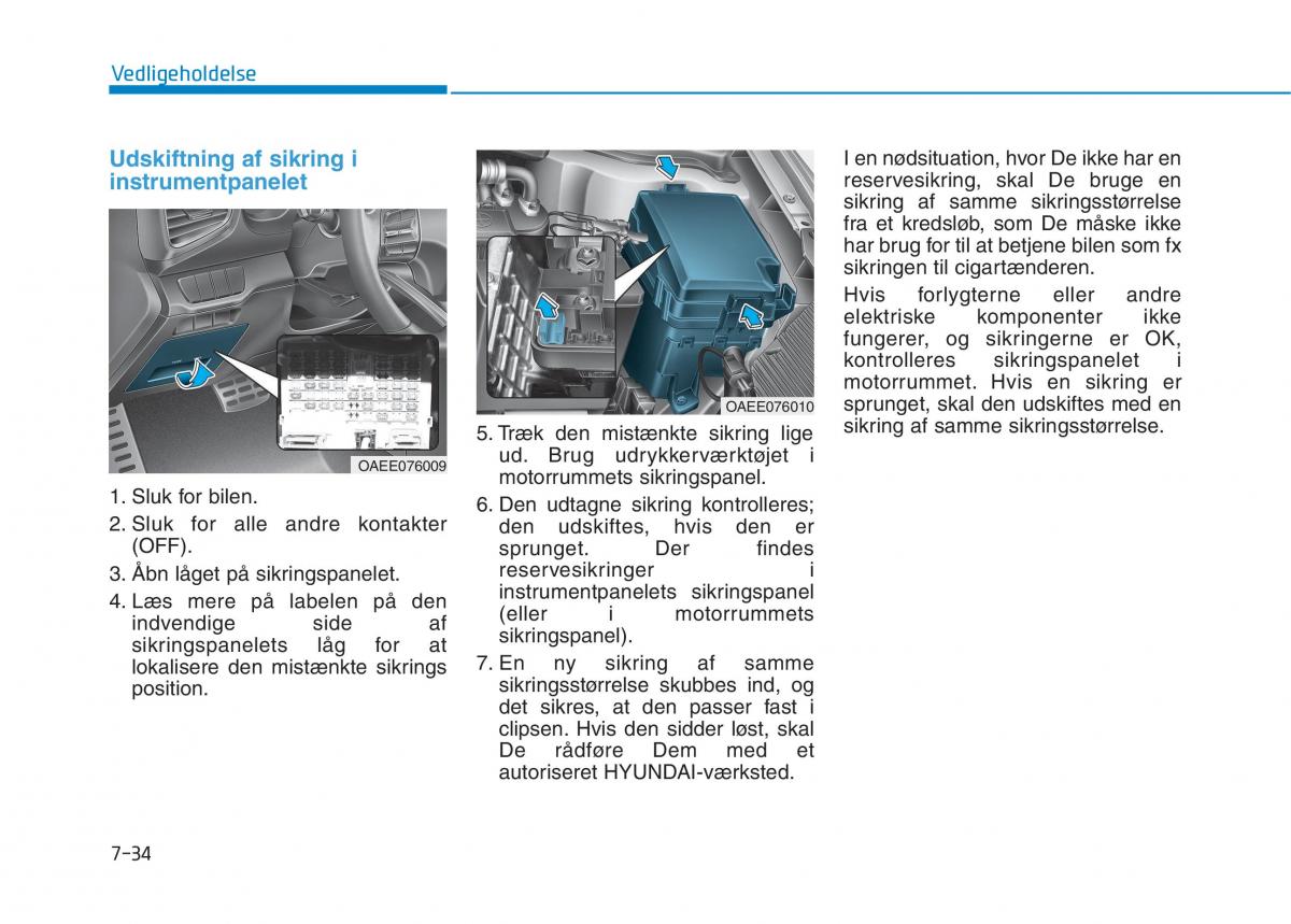 Hyundai Ioniq Electric Bilens instruktionsbog / page 495
