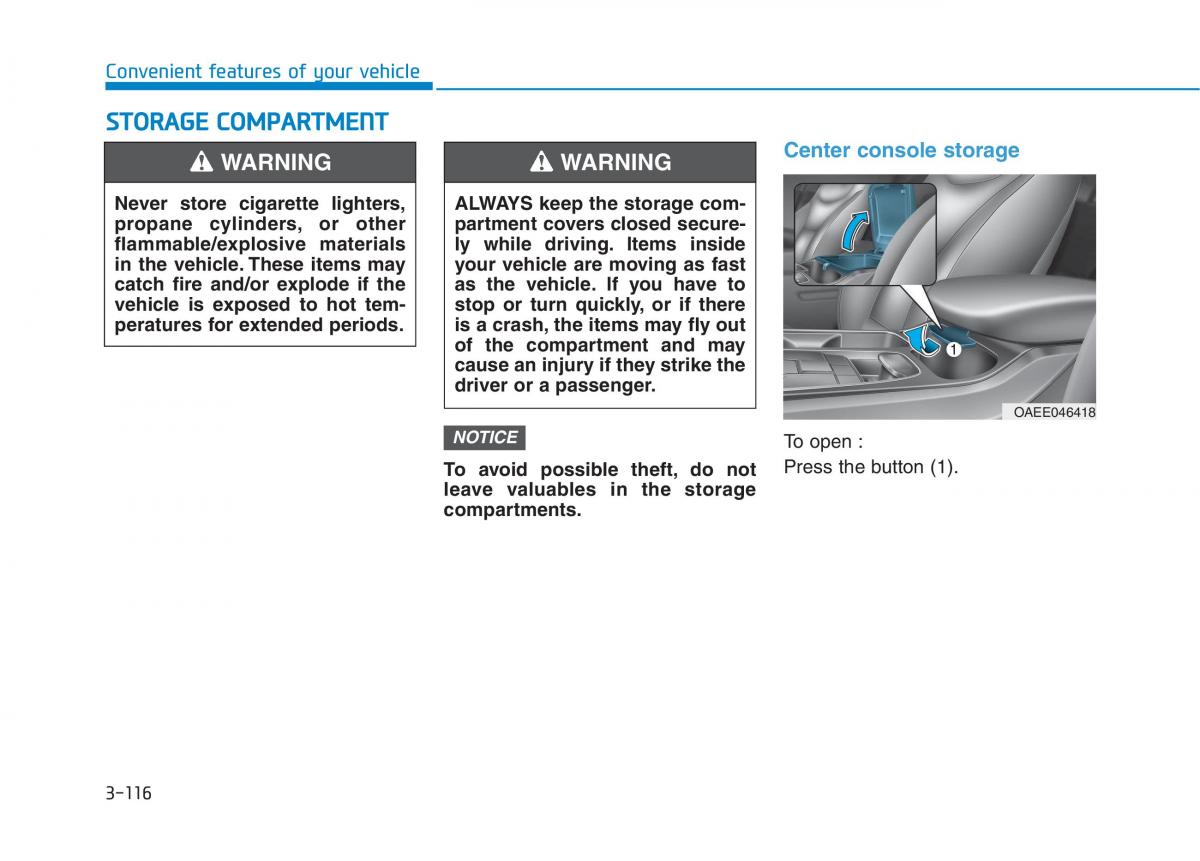 Hyundai Ioniq Electric owners manual / page 285