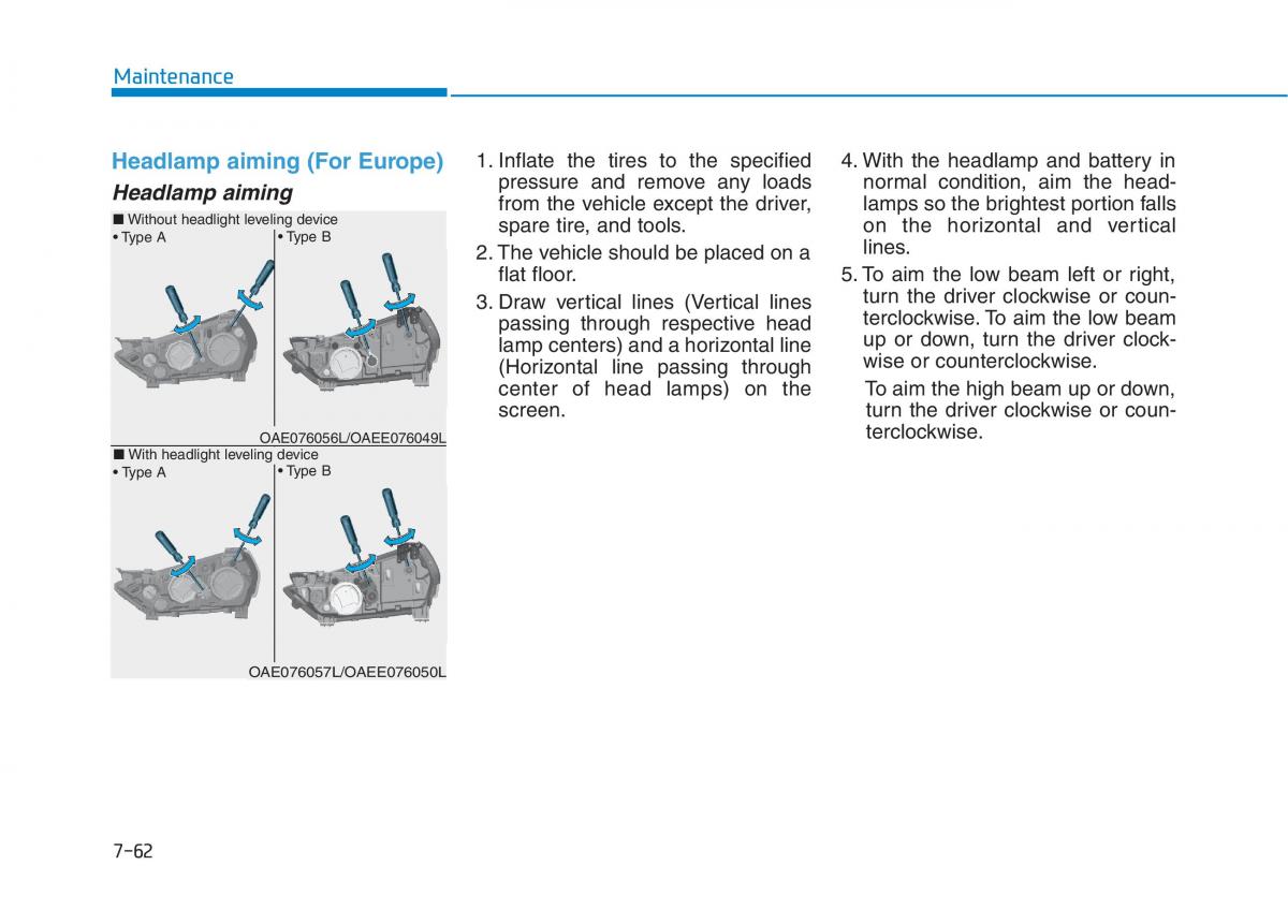 Hyundai Ioniq Electric owners manual / page 528