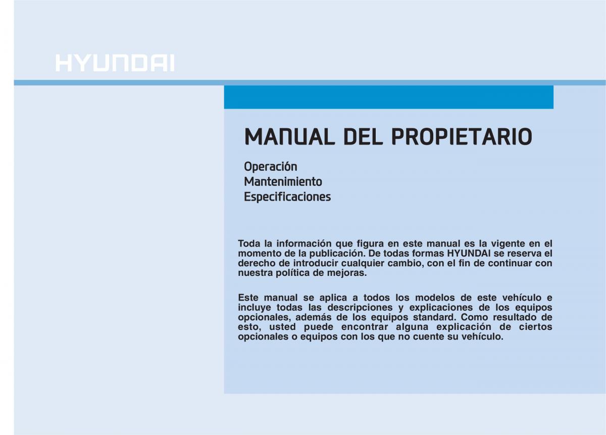 Hyundai Ioniq Electric manual del propietario / page 1