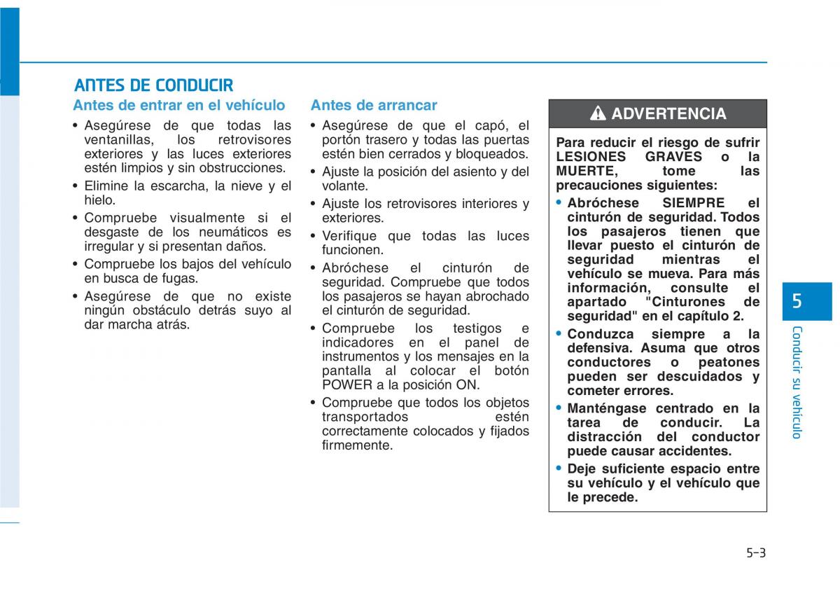 Hyundai Ioniq Electric manual del propietario / page 349