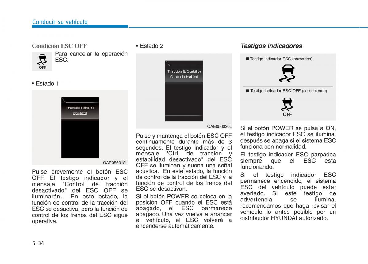 Hyundai Ioniq Electric manual del propietario / page 380