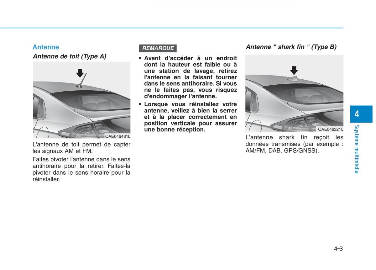 Hyundai Ioniq Electric manuel du proprietaire / page 297