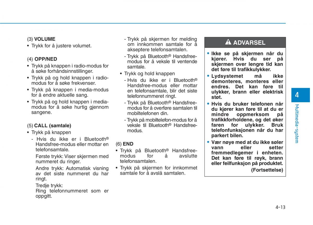 Hyundai Ioniq Electric bruksanvisningen / page 293
