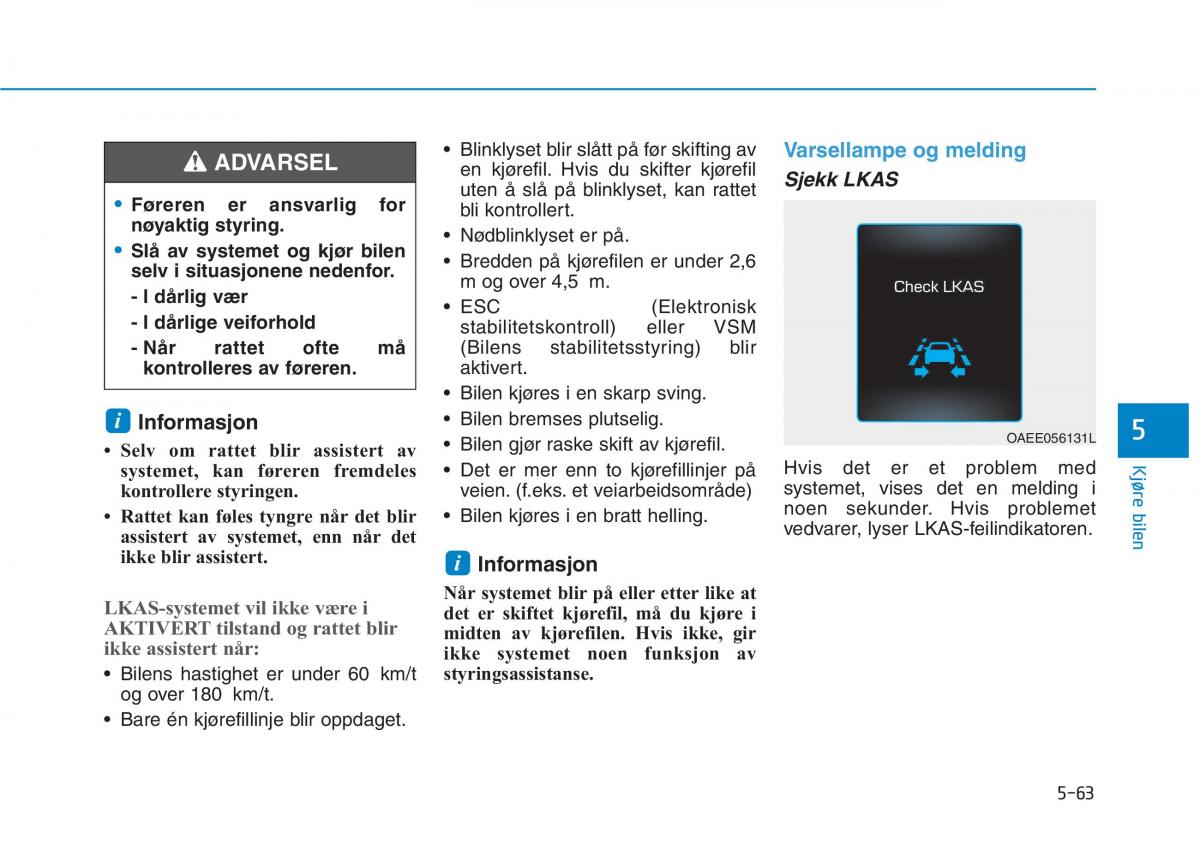 Hyundai Ioniq Electric bruksanvisningen / page 387