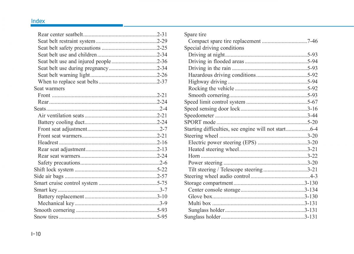 Hyundai Ioniq Hybrid owners manual / page 551