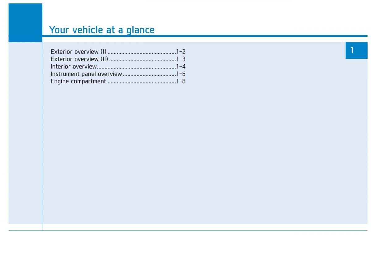 Hyundai Ioniq Hybrid owners manual / page 8