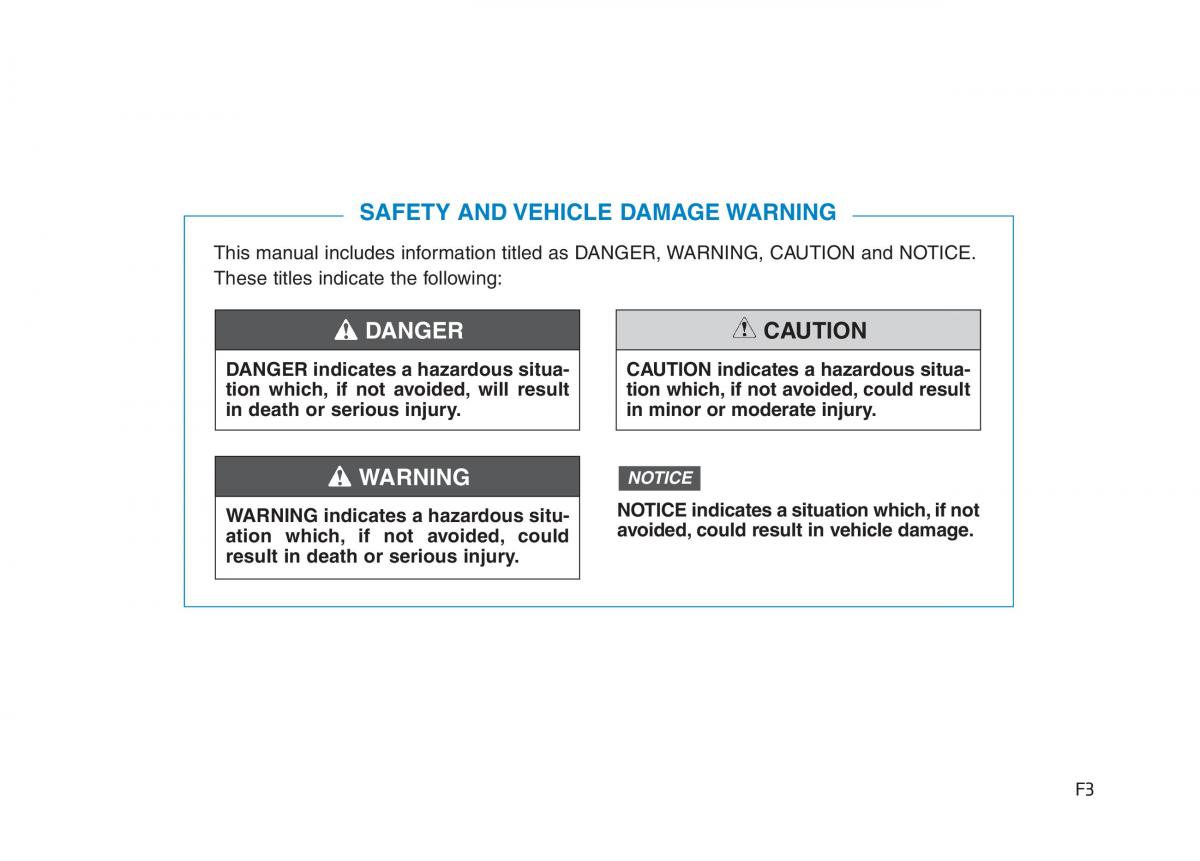 Hyundai Ioniq Hybrid owners manual / page 3