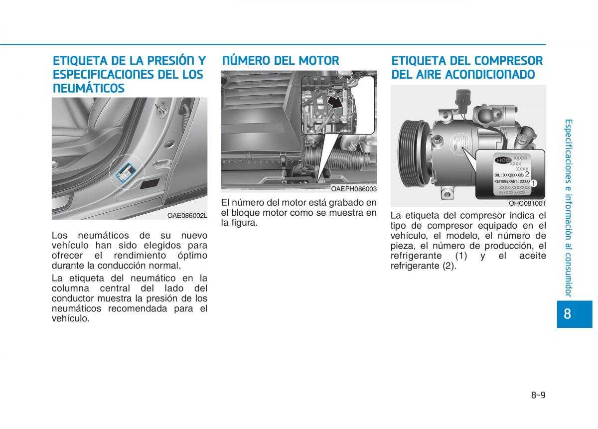 Hyundai Ioniq Hybrid manual del propietario / page 642