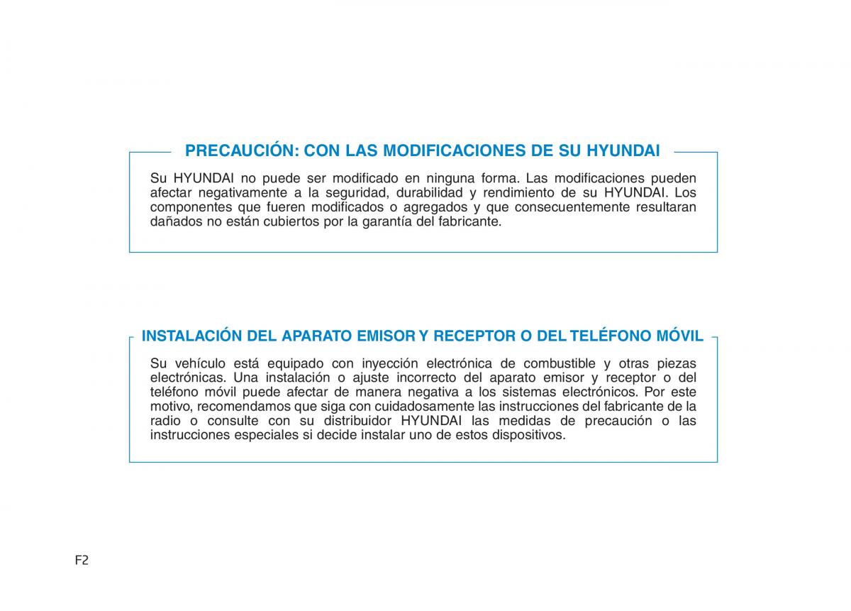 Hyundai Ioniq Hybrid manual del propietario / page 2