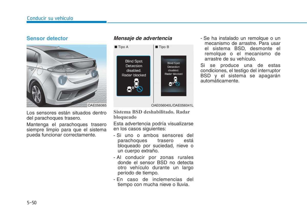 Hyundai Ioniq Hybrid manual del propietario / page 438