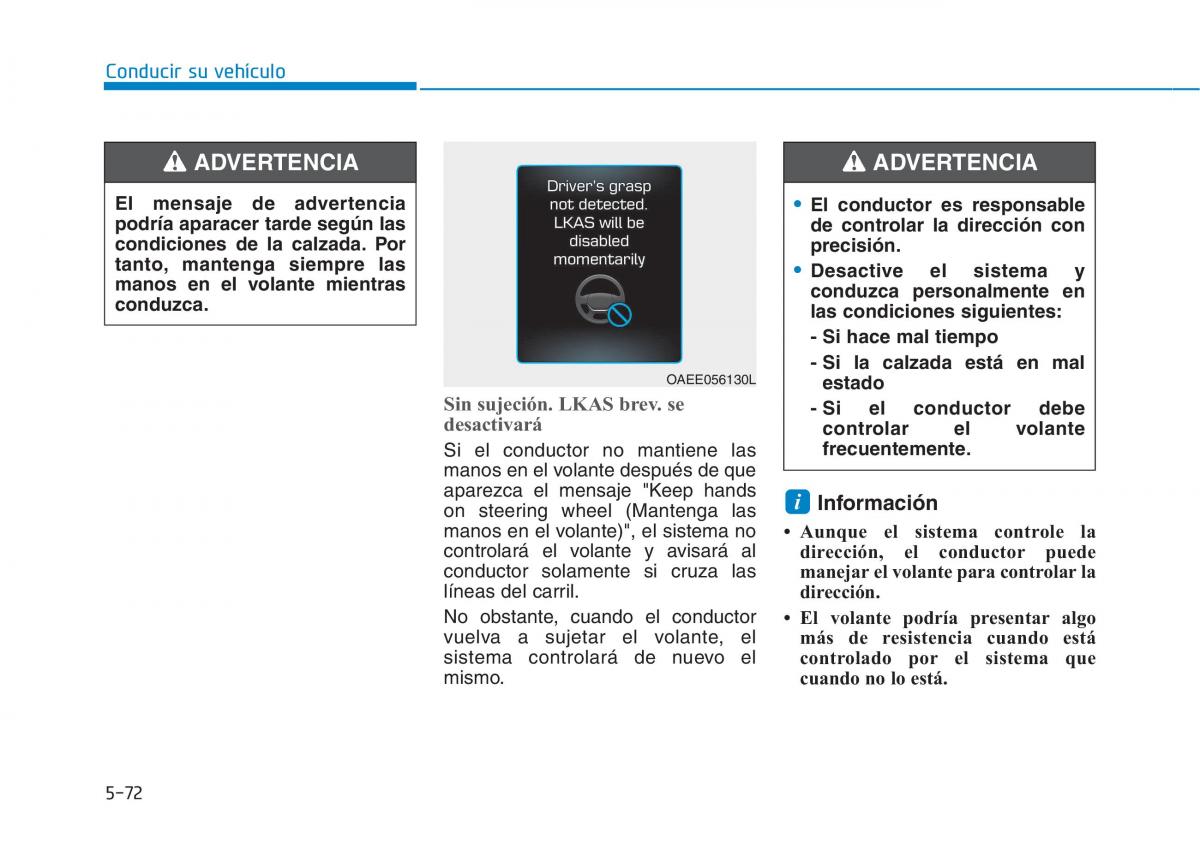 Hyundai Ioniq Hybrid manual del propietario / page 460