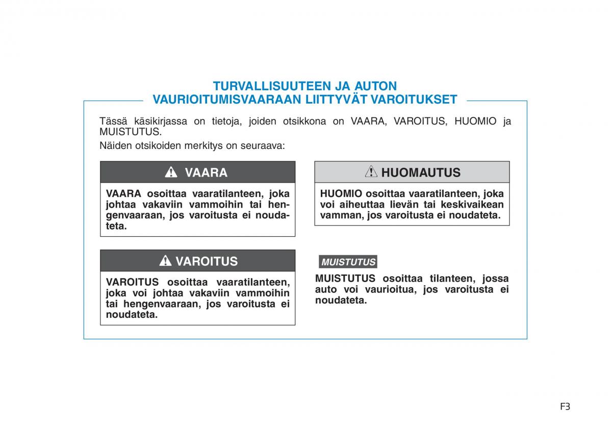 Hyundai Ioniq Hybrid omistajan kasikirja / page 3