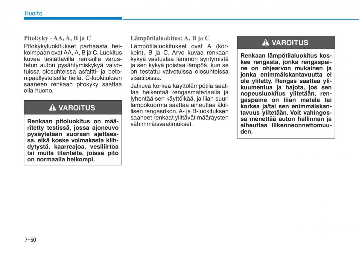 Hyundai Ioniq Hybrid omistajan kasikirja / page 459