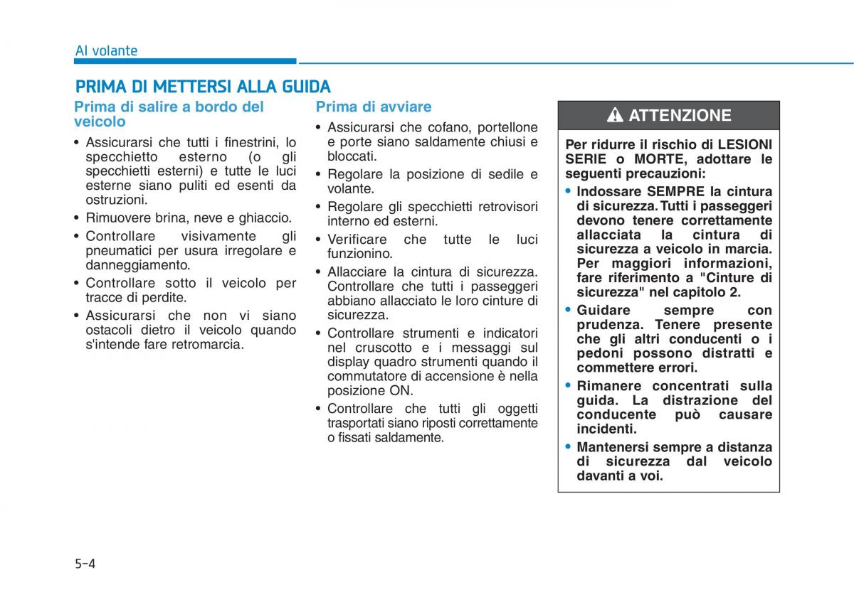 Hyundai Ioniq Hybrid manuale del proprietario / page 320