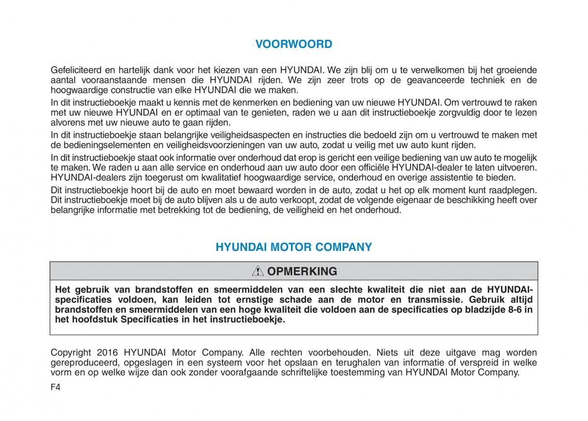 Hyundai Ioniq Hybrid handleiding / page 4