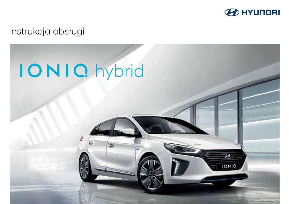 Hyundai Ioniq Hybrid instrukcja obslugi / page 1