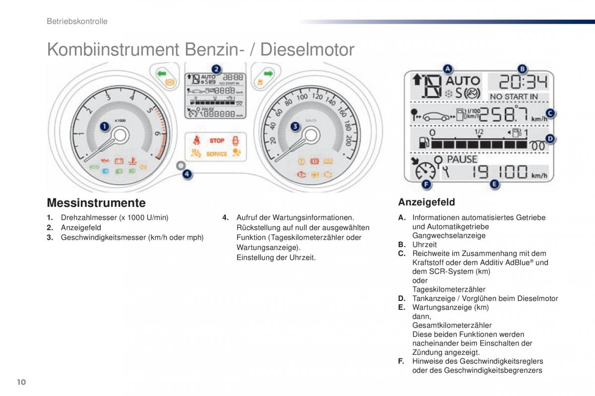 Peugeot 301 Handbuch / page 12