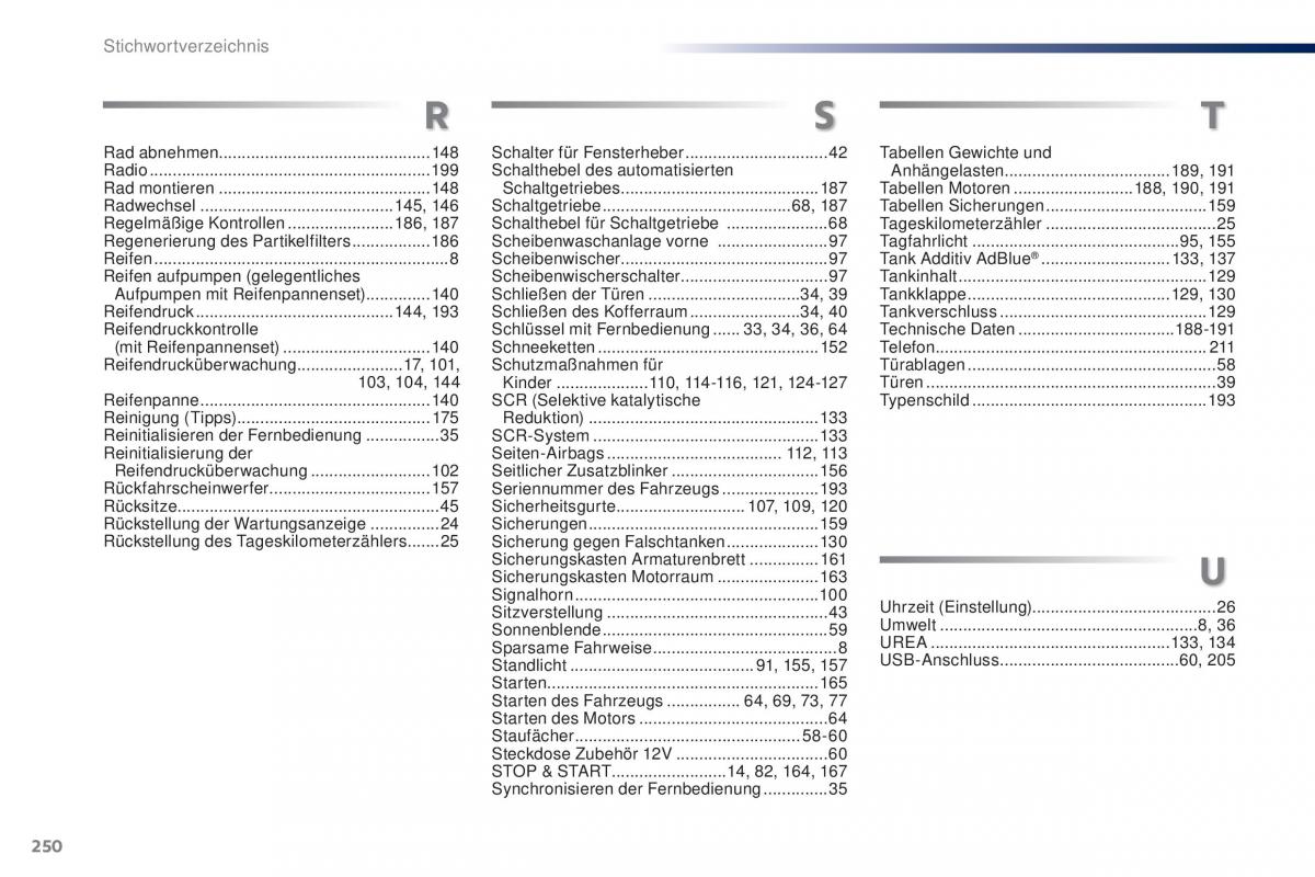 Peugeot 301 Handbuch / page 252