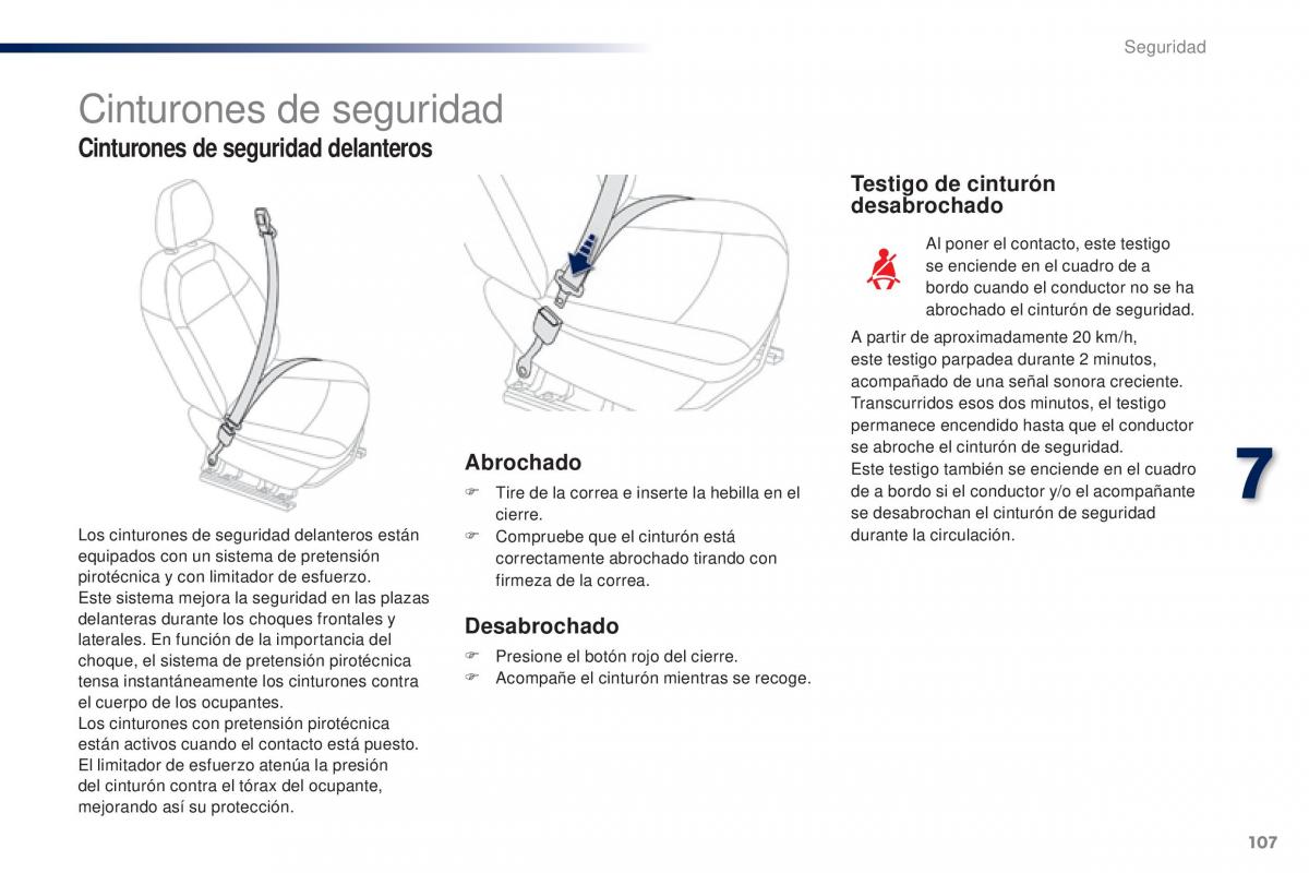 Peugeot 301 manual del propietario / page 109