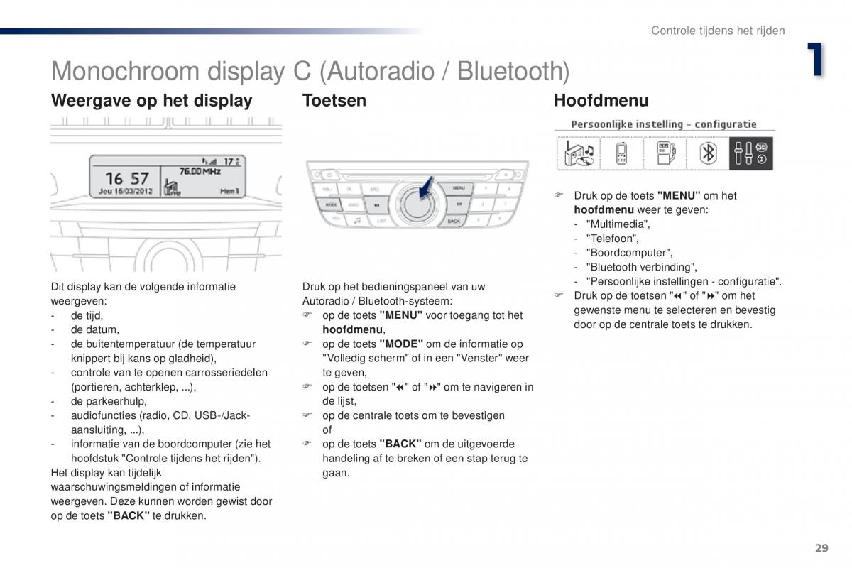 Peugeot 301 handleiding / page 31