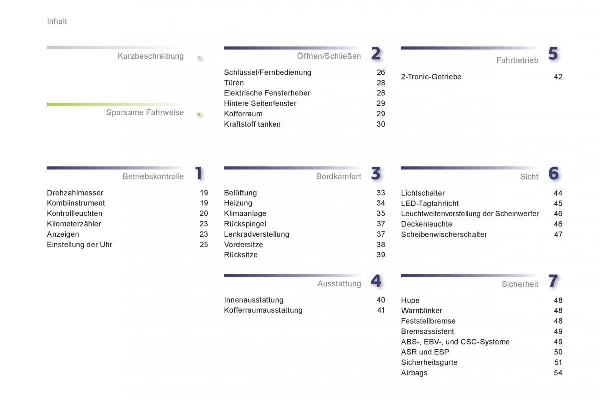 Peugeot 107 Handbuch / page 4