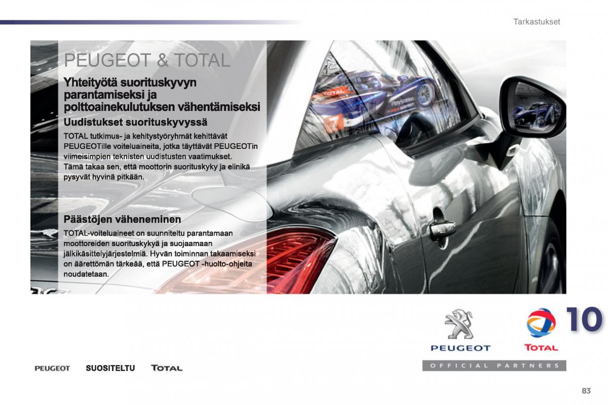Peugeot 107 omistajan kasikirja / page 85