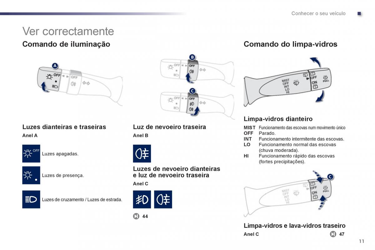 instrukcja obsługi Peugeot 107 manual del propietario / page 13