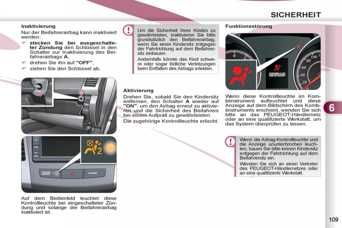 Peugeot 4007 Handbuch / page 111