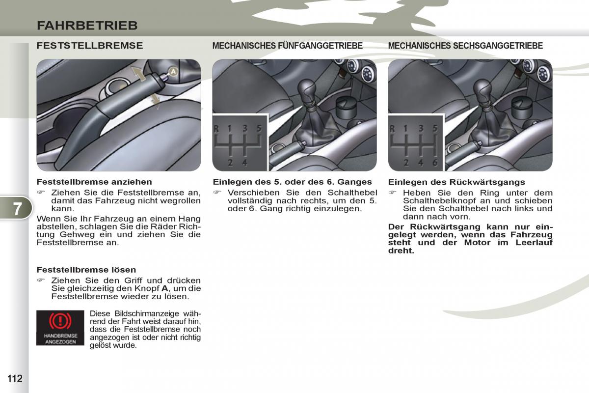 Peugeot 4007 Handbuch / page 114