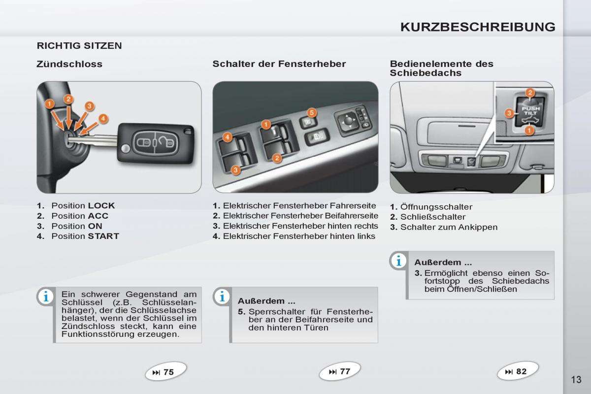 Peugeot 4007 Handbuch / page 15