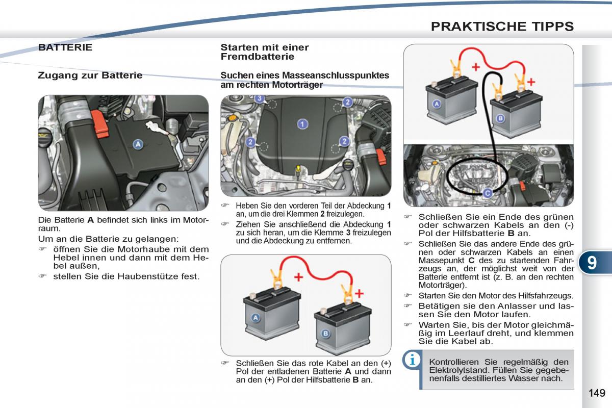 Peugeot 4007 Handbuch / page 151