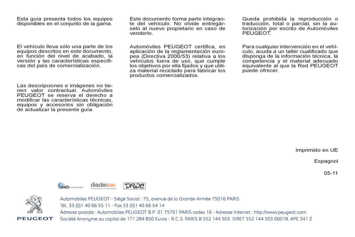 Peugeot 4007 manual del propietario / page 235
