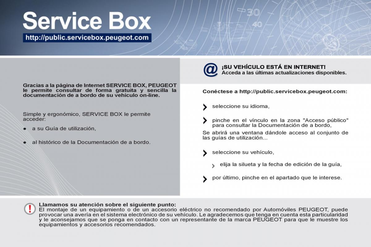 Peugeot 4007 manual del propietario / page 2