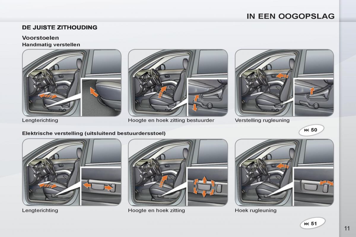 Peugeot 4007 handleiding / page 13