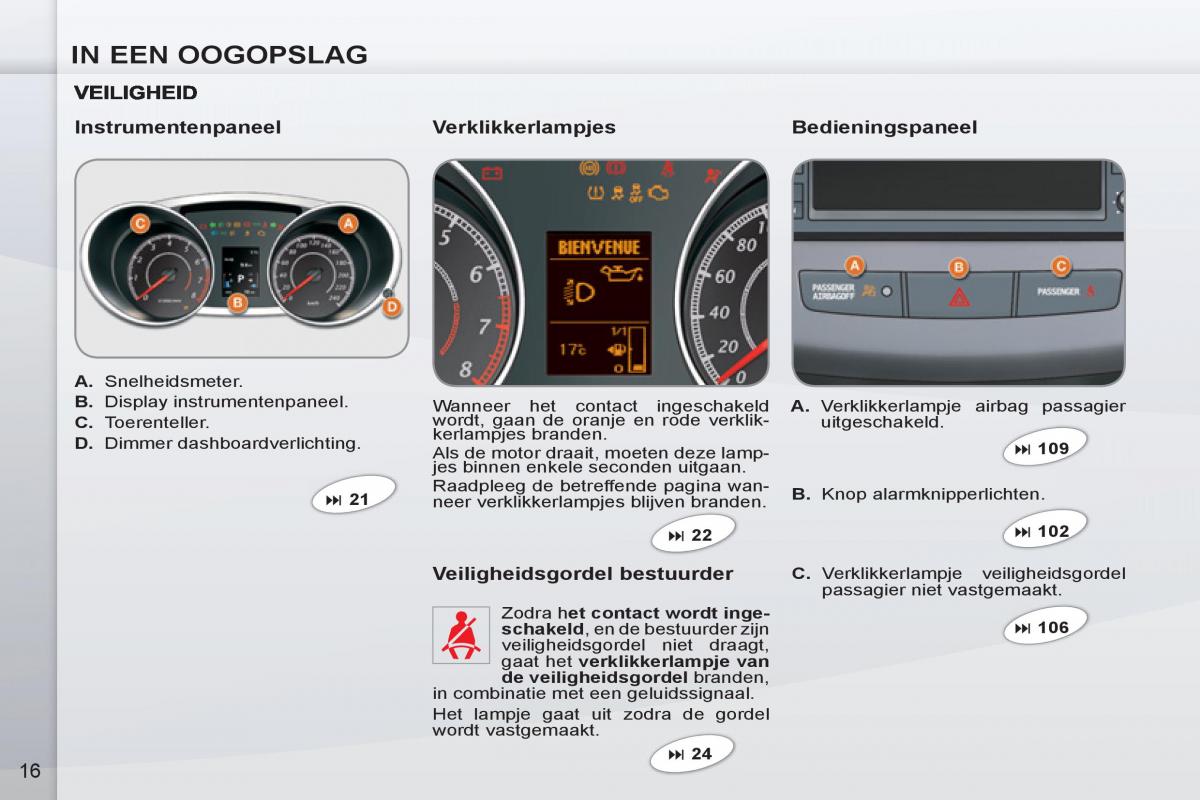 Peugeot 4007 handleiding / page 18